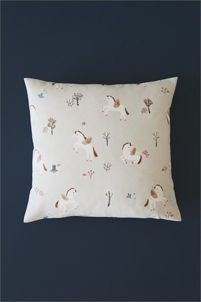 Чехол для подушки из хлопка с принтом 1028692025