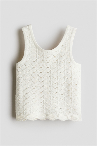 Жилетка из пуантельевой вязки 1264681003