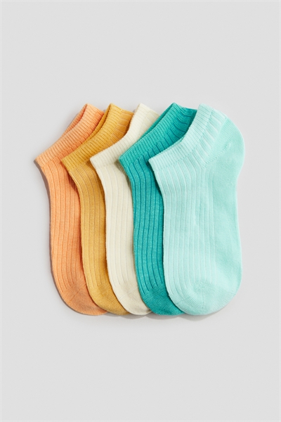 Носки для тренировок из рифленой вязки 5 шт. 1274214003