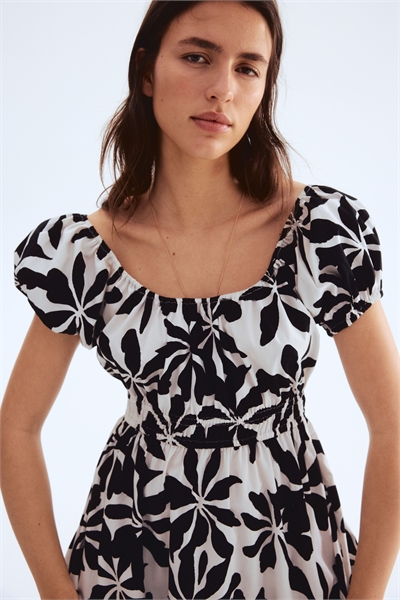 Платье из поплина на плечах 1275762001