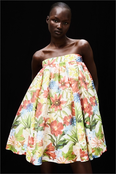 Платье-бандо мини 1284565002