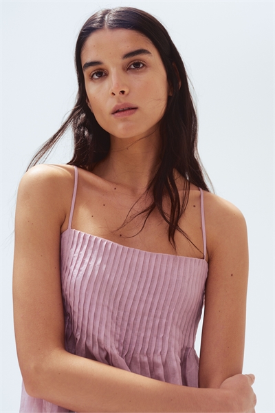 Топ на бретельках из рами 1285096002