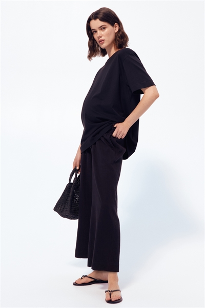 MAMA Широкие брюки из муслина 1260834002