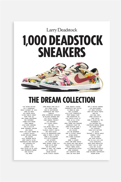 Книга "1000 Deadstock Sneakers by Larry Deadstock" 1288209001