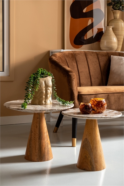 Широкий приставной столик Force 1247627001