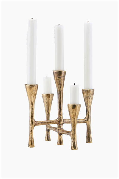 Подсвечник, Tristy, отделка латунь 1201855001