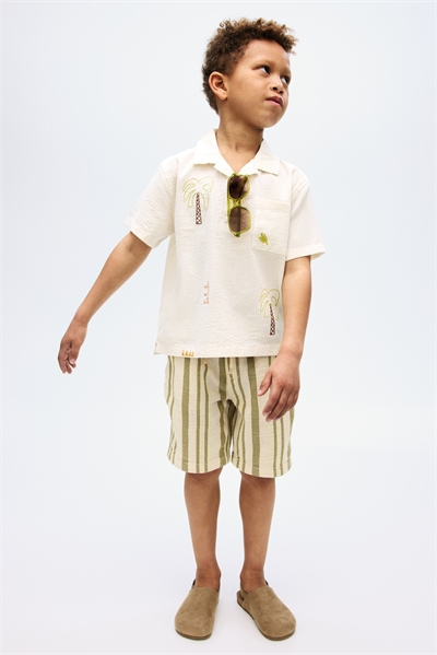 Шорты из хлопкового бленда 1281681001