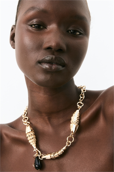 Ожерелье с подвеской в виде рыбы 1297963001