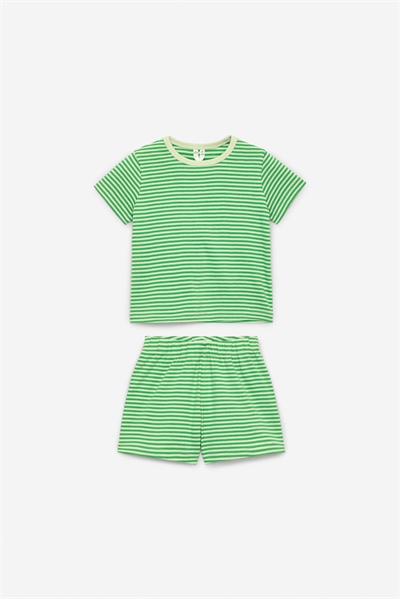 Короткий пижамный комплект из джерси 0908267037