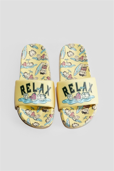 Шлепки для бассейна с принтом 1276938002