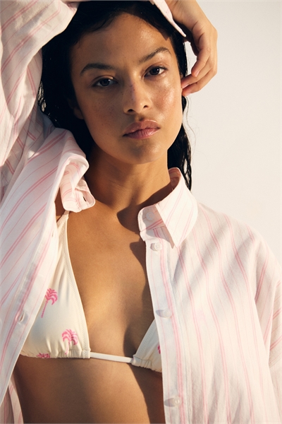 Хлопковая пляжная рубашка 1293828001