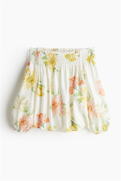 Блузка с открытыми плечами 1240442002