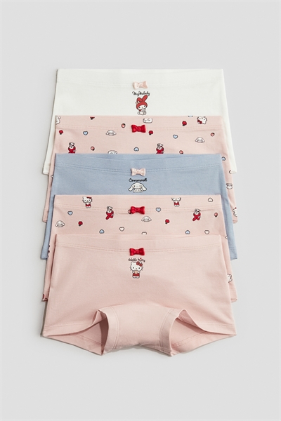 Трусы-боксеры из хлопка в упаковке из 5 штук 0783893093