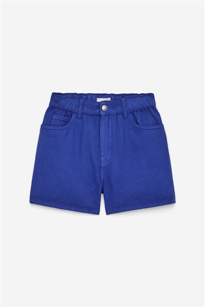 Джинсовые шорты с вышивкой 1228740004