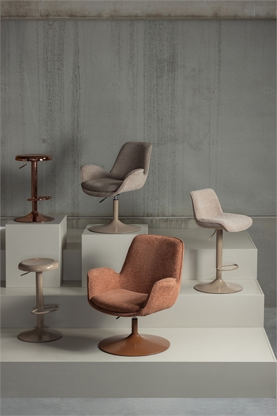 Барный стул Isaac 1258389004