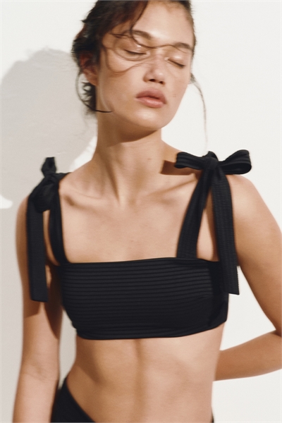 Бикини-топ с мягкими завязками 1262810002