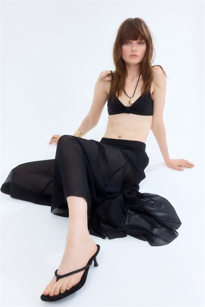 Сандалии из замши на каблуке 1274340001