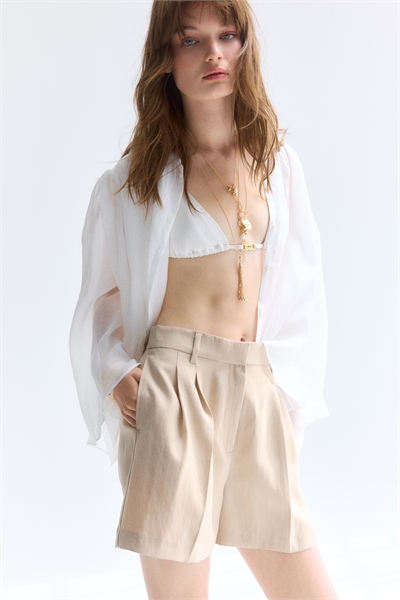 Шорты с поясом 1276138003