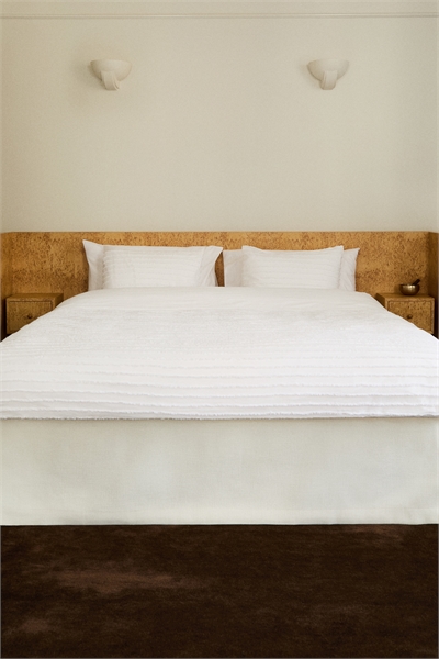 Двуспальный комплект постельного белья с фактурой 1277219001