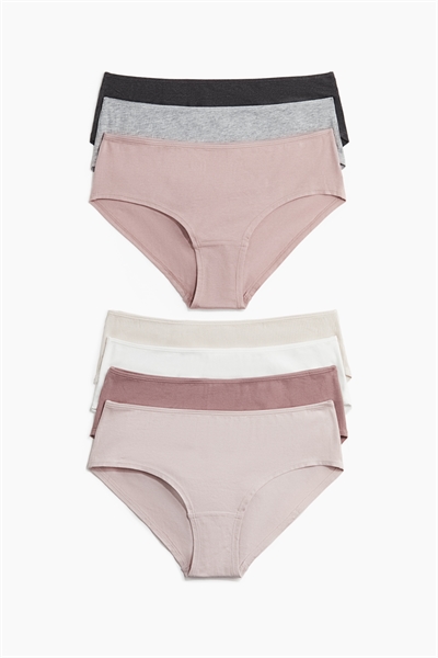 Трусы-хипстеры в упаковке 7 штук 1285630001