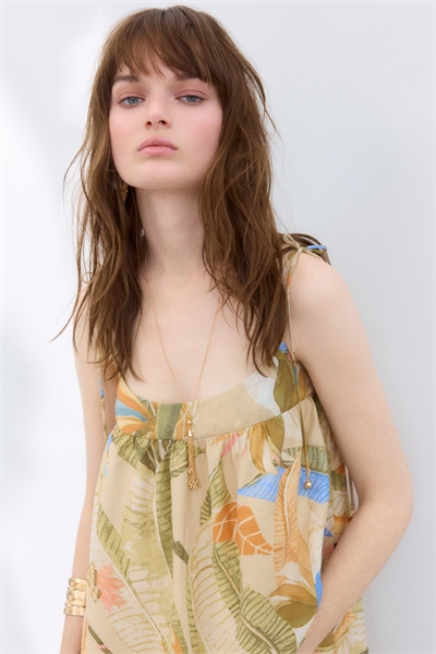 Платье макси на завязках 1290424003