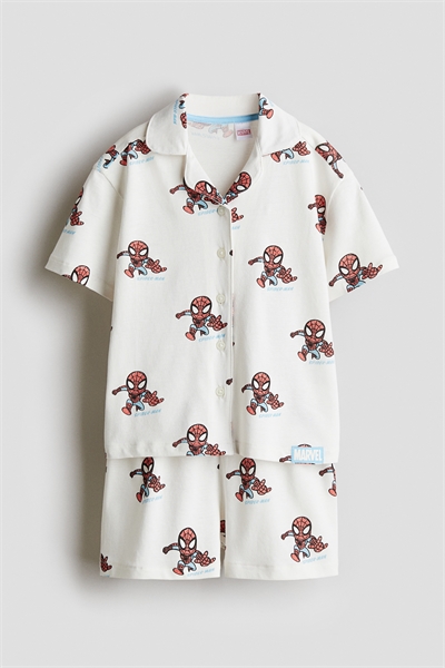 Хлопковая пижама с рисунком 1290796001