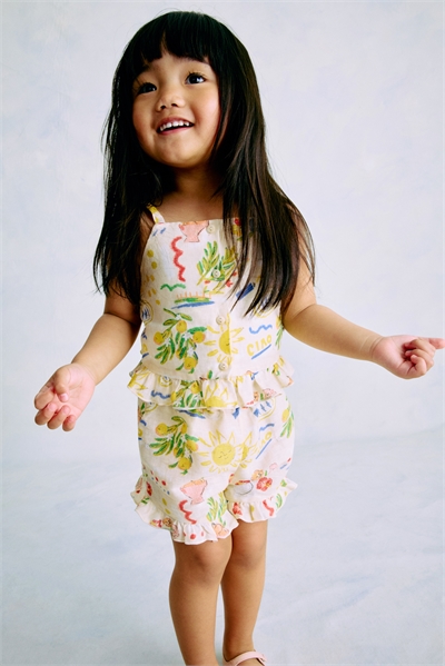 Топ и шорты комплект с принтом 1291405001