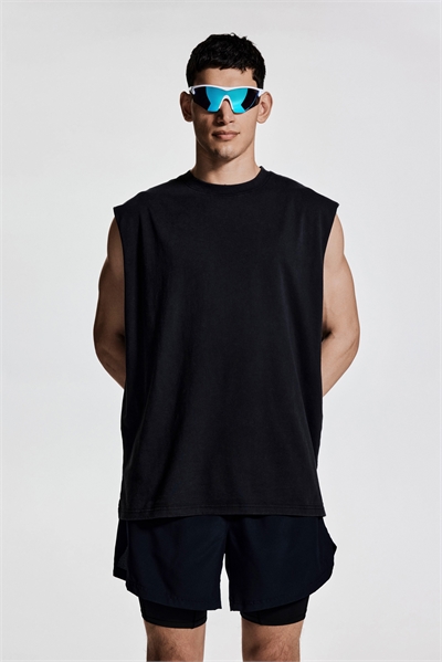 Спортивный жилет свободного кроя 1291897001