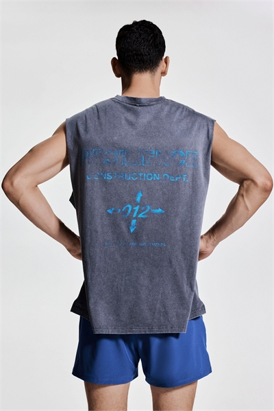 Спортивный жилет свободного кроя 1291897002