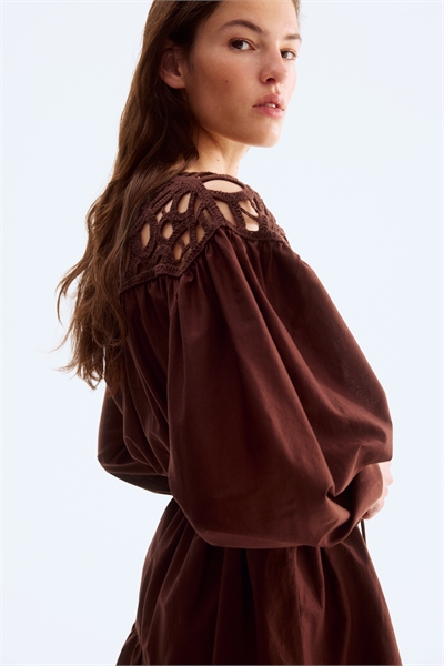 Платье с вязаным узором 1292363001