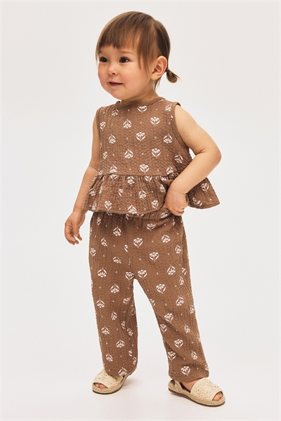 Комплект из двух частей: топ и брюки 1292837002