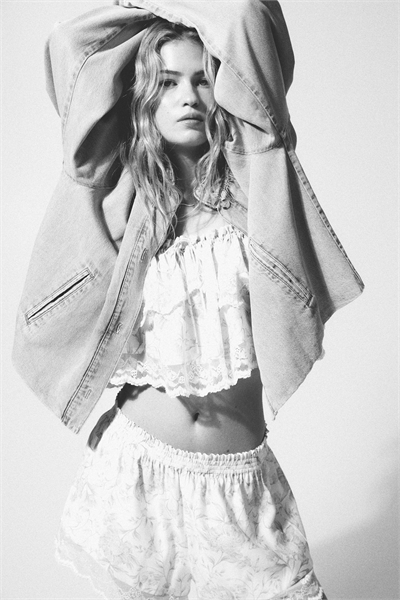 Шорты Ultra High Pull-on с кружевной отделкой 1292857001