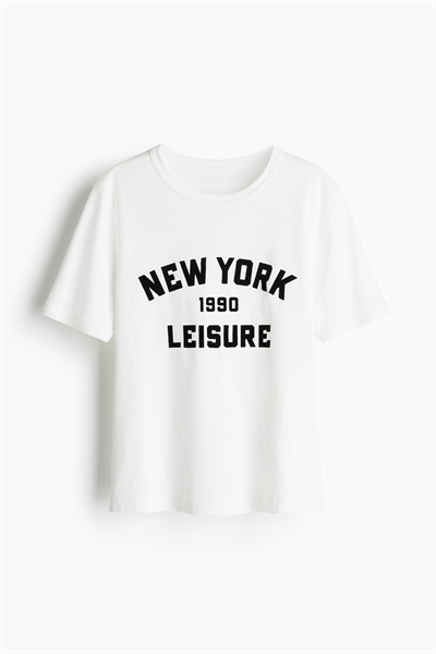 Футболка с принтом-мотивом 1293190002