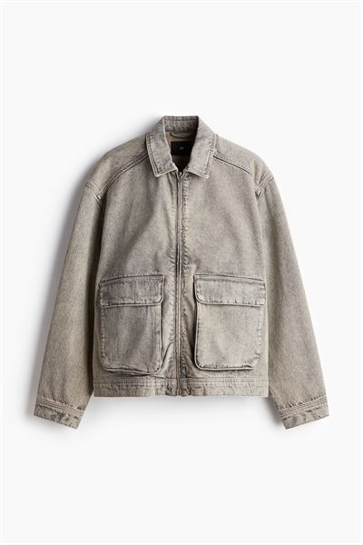 Джинсовая рабочая куртка свободного покроя 1248742001