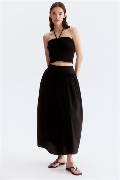 Короткий топ с завязками 1298376051