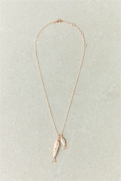 Ожерелье с подвесками в виде рыб 1298184001