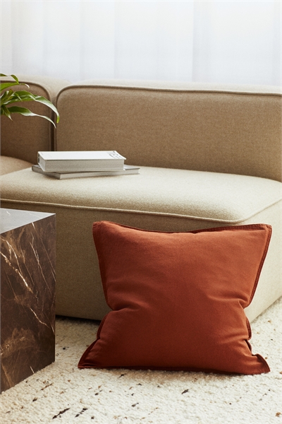 Чехол для подушки из льняной смеси 1206977043