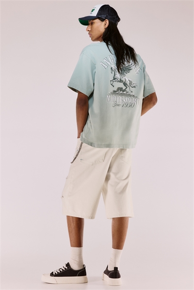 Футболка с принтом свободного кроя 0967955133