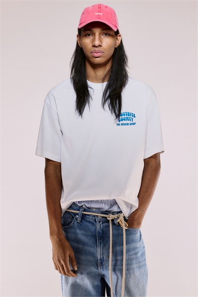 Футболка с принтом свободного кроя 0967955139