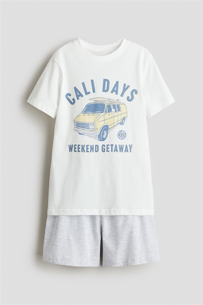 Пижама из хлопкового трикотажа 1134319036