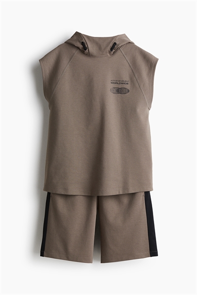 Спортивный комплект из 2 частей из джерси 1217655007