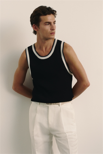 Трикотажная майка Slim Fit 1284220002