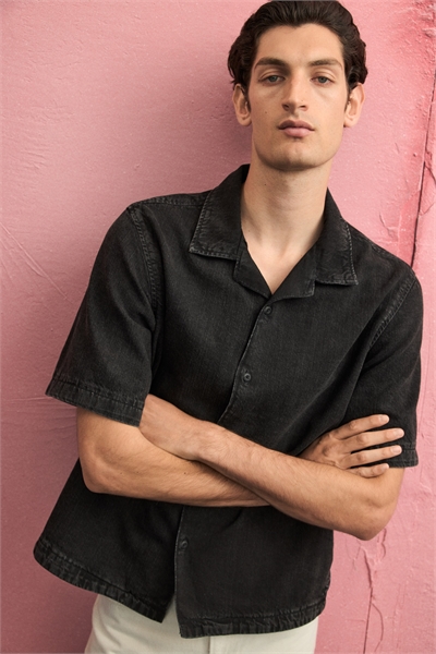 Джинсовая курортная рубашка Regular Fit 1292120001