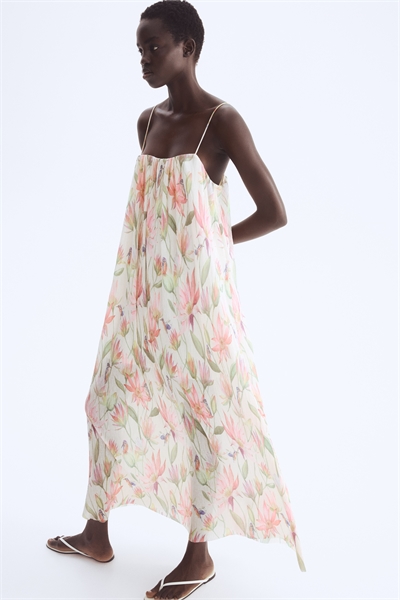 Платье на бретельках из плиссе 1295128001