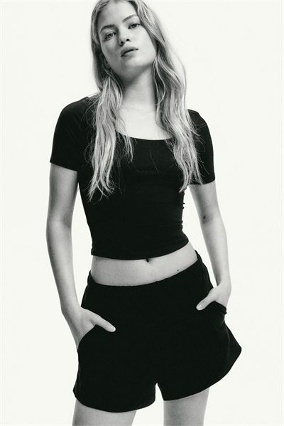 Хлопковые шорты 1272566001