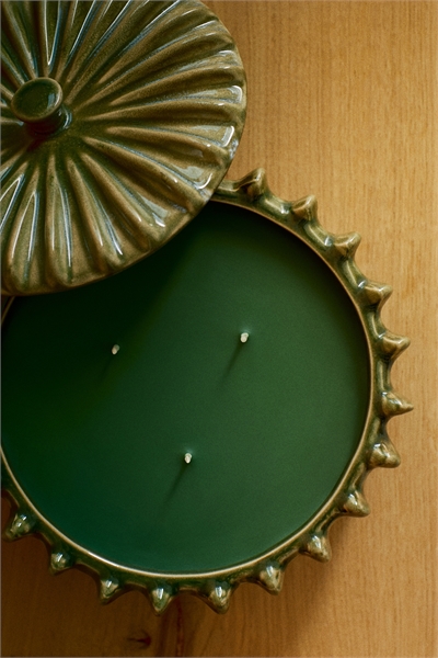 Ароматическая свеча в керамическом стакане 1152919003