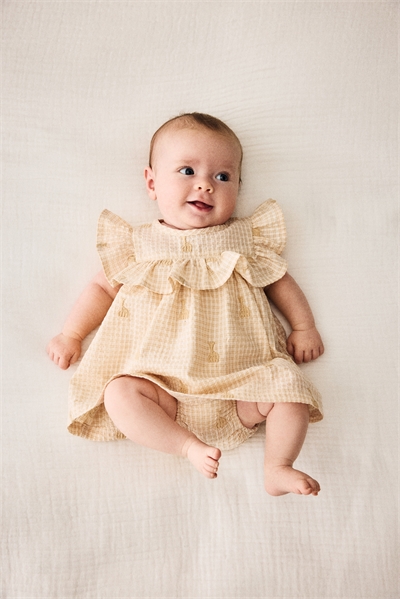 Платье из ситцевой ткани с вышивкой 1283486001