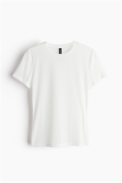 Приталенная футболка 1228404002