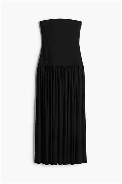 Длинное платье-бандо 1239043003