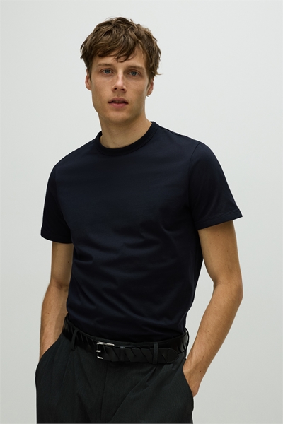 Хлопковая футболка Slim Fit 1207724010